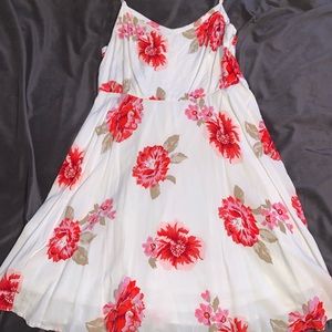 Floral sun dress, L Old Navy